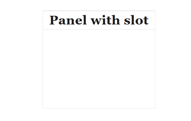 A screenshot of the WordPress Gutenberg component "SlotFill".